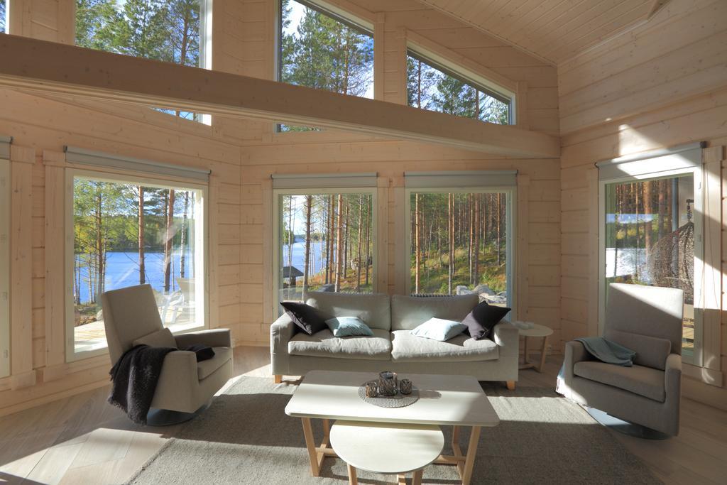 Villa Tukkilahti 4 Savonranta Zimmer foto